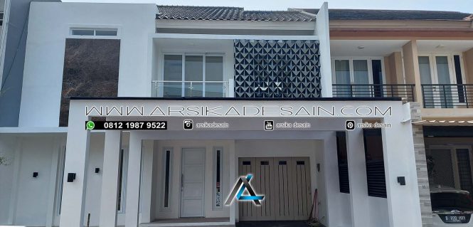 KONSTRUKSI RUMAH TINGGAL 2 LANTAI 10 X 20 METER TANGERANG KONTRAKTOR