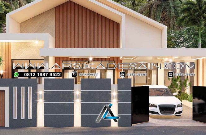 Desain Rumah X Meter Pemilik Bapak Arya Jakarta Arsika