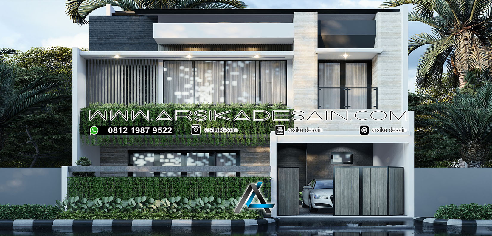 DESAIN RUMAH 10X 11 METER PEMILIK : BAPAK WAHYU - INDRAMAYU - ARSIKA